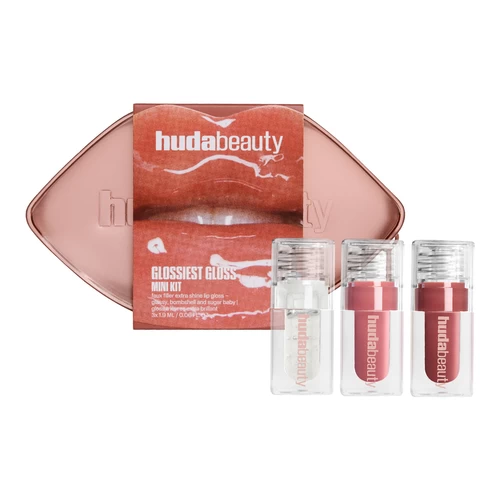 HUDA BEAUTY Glossiest Gloss Mini Kit
