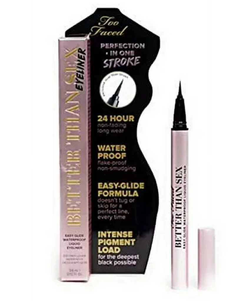 Too Faced  Waterproof Liquid Eyeliner Black